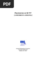 R717 Ammonia Refrigerant Overview | PDF | Thermodynamics | Chemical ...