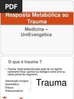 Resposta Metabolica Ao Trauma
