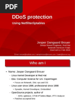 Iptables DDoS Protection Using Netfilter/iptables