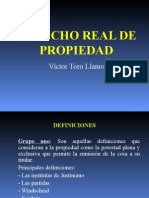 Derecho Real Propiedad