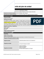 Plantilla Del Plan de Unidad Fabulas+