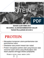 Protein: Bahan Ajar Kimia Xii/2 Ma Darul Ulum Muhammadiyah Galur TAHUN PELAJARAN 2013/2014