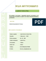 Curriculum Adan Cordova - Doc 1985