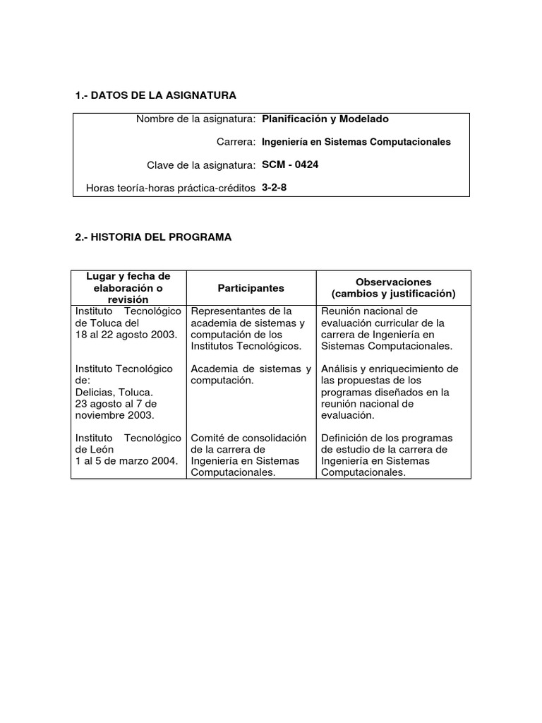 Em8 Planificacion Y Modelado Pdf Engenharia De Software Software