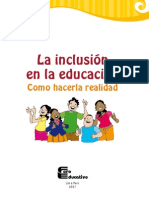 Inclusion Educacion Hacerla Realidad