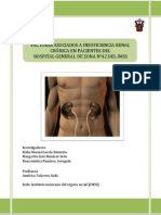 Factores Asociados A Insuficiencia Renal en Pacientes de La Clinica 42 Del Imss