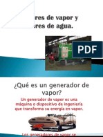 Generadores de Vapor y Calentadores de Agua