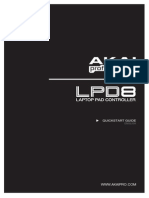 LPD8 - Quickstart Guide - English - RevA