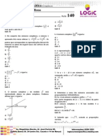 LOGIC Matemática - Números Complexos