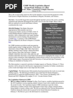Download Weekly Legislative Update - Commissioner David L Buhler Week 2 by Utah System of Higher Education SN205951778 doc pdf