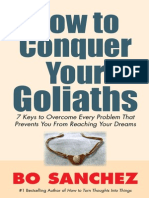 How to Conquer Your Goliaths