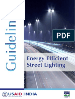 Energy Efficient Street Lighting Guidelines