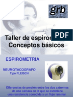 Taller de Espirometria 2011