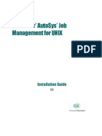 Autosys Job Management - Unix Installation Guide