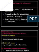 Skeletal Muscle Relaxants JJ