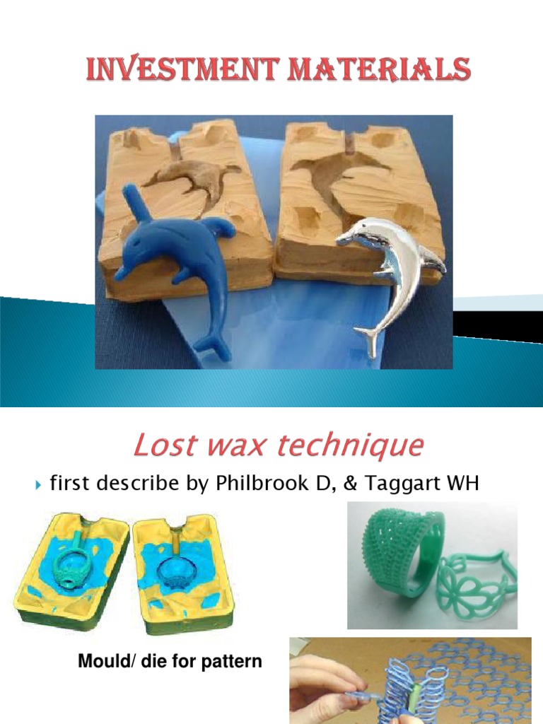 Dental Investment Materials and Investing Techniques | PDF | Casting ...