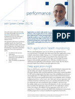 10 System Center 2012 R2 Application Performance Monitoring Datasheet