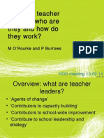 Effective Teacher Leaders