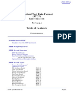 STDF Standart v4 Spec