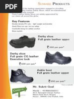 Safety Shoe Catalogue