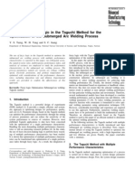 The Use of Fuzzy Logic in the Taguchi Method for the Optimisation of the Submerged Arc Welding Process