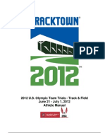 Athlete Manual 2012 Olympic Trials