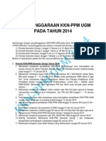 Surat Pengantar Jadwal KKN 2014-UPLOAD FB