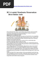 Download BCAAUntukMembantuMenurunkanBeratBadanAndabyandrea322SN206002598 doc pdf