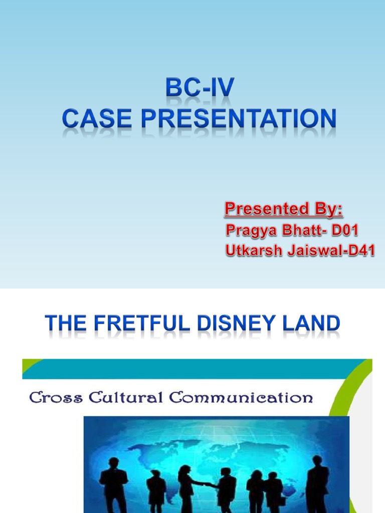 Disneyland Case Study