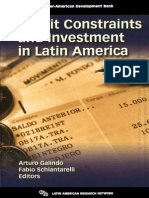 Credit constraints in Latin America