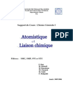 Atomistique Liaisons Chimique Deug s1 by MEHDI