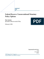 Federal Reserve: Unconventional Monetary Policy Options: Marc Labonte
