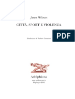 Hillman, James - Città, Sport E Violenza
