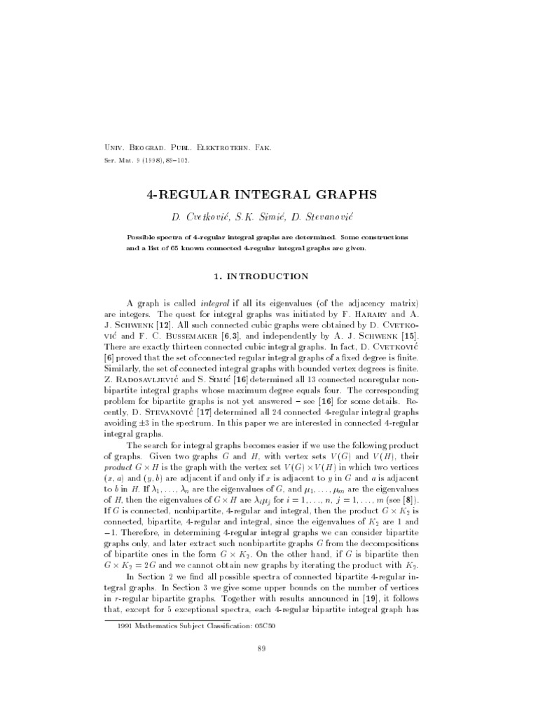 Two shorter and simpler proofs in spectral graph theory pdf vertex