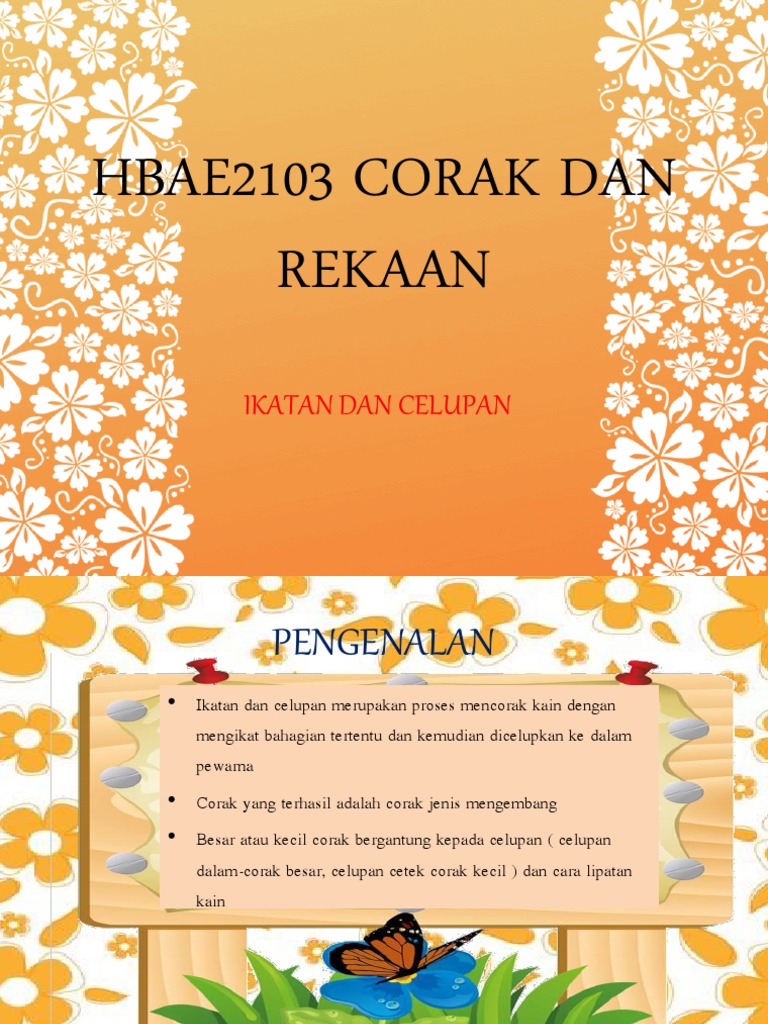 Ikatan Dan Celupan Pdf
