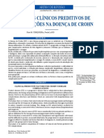 FACTORES CLÍNICOS PREDITIVOS DE
COMPLICAÇÕES NA DOENÇA DE CROHN