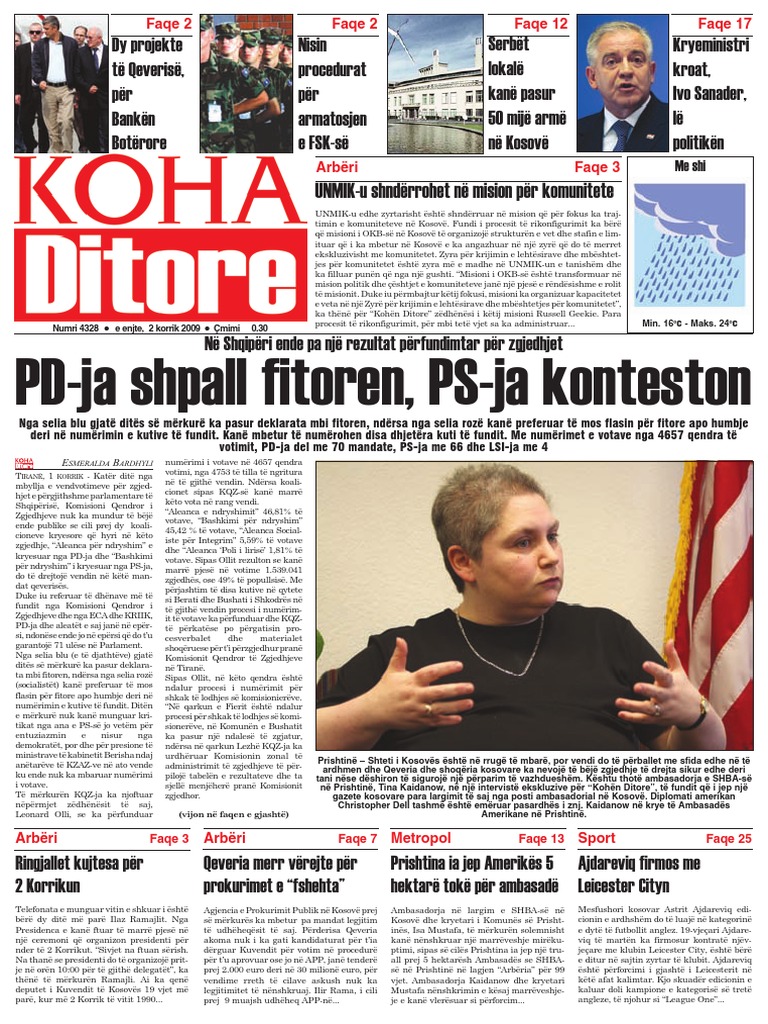 Koha Ditore 02.07.2009