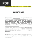 Formato Carta Trabajo Empleada Domestica