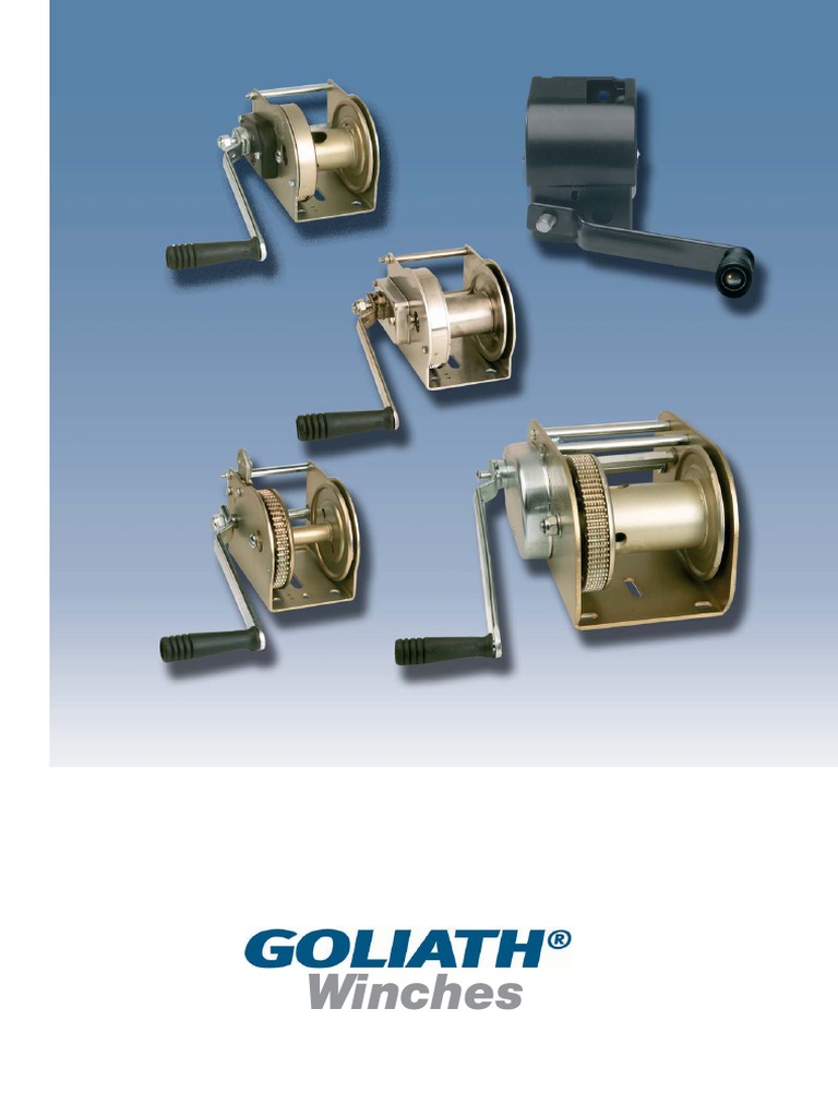 Detalii Tehnice Vinciuri Goliath Engl Kilogram Cable