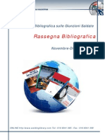 Rassegna Bibliografica Novembre-Dicembre 2013
