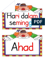 Hari Dalam Seminggu