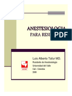 Anestesiologia Para Residentes