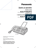 Panasonic KX-FT982 User Manual