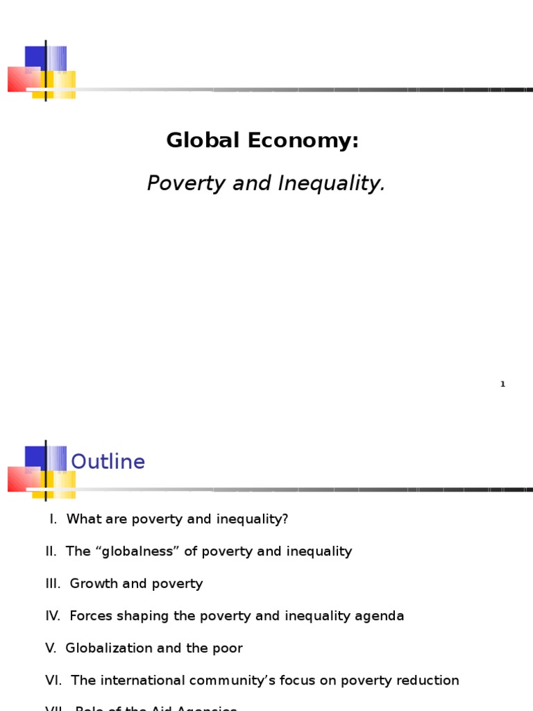 Global Poverty and Inequality Overview | PDF | International ...