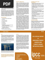 Ipcc Special Report on Renewable Energy