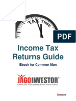 Income Tax Return Filing Doubts Solution Ebook by Jagoinvestor