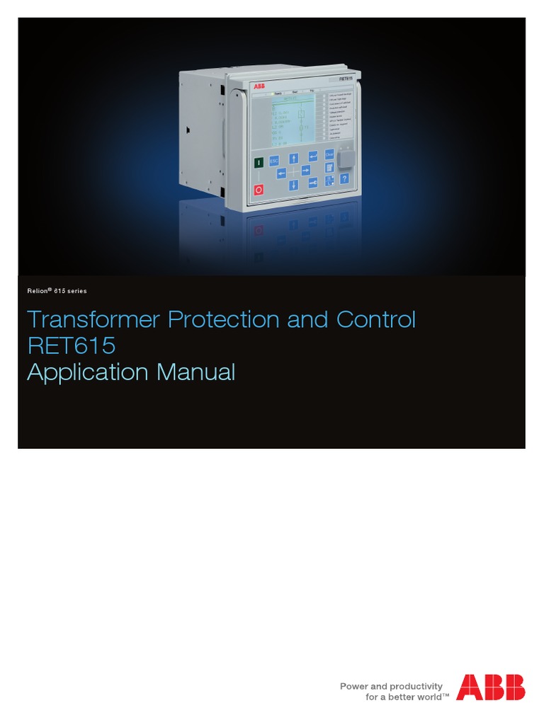 Ret615 Appl 756886 Ene | PDF | Transformer | Electromagnetic Compatibility