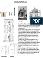 Greek Roman Classical Architecture Precedents