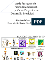 1 Formulación y Evaluación de Pro yectos de Desarrollo Municipal