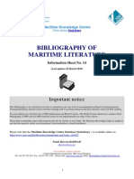 BIBLIOGRAPHY ON MARITIME LITERATURE - 26 March 2010 PDF